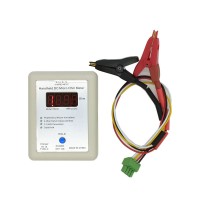 YMC01 Portable Handheld DC Ohm Meter Low Resistance Tester with 4-Wire Testing Mini Clip (Range 2R)