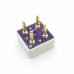 Assembled General Purpose 4-Wire DMM Shorting Plug for Desktop 6-Bit and a Half Multimeter Calibration