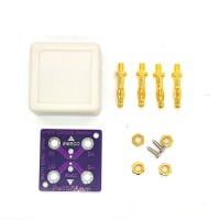 Unassembled General Purpose 4-Wire Standard Resistor Shorting Plug for Desktop 6-Bit and a Half Multimeter Calibration