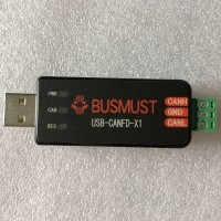BUSMUST USB-CANFD-X1 CAN Analyzer CANFD Analyzer USB to CAN FD Adapter for Upper Computer