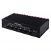 LINEPAUDIO B036 Amplifier Speaker Switcher Amplifier Speaker Selector Supports 3 Input and 3 Output