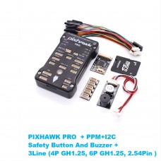 Pixhawk PRO PX4 32 Bit Drone Flight Controller with PPM & I2C Boards for Autopilot RC Quadcopter