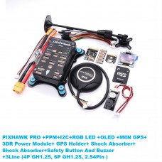 Pixhawk PRO PX4 32 Bit Flight Controller with GPS OLED Module for Autopilot RC Quadcopter Airplanes