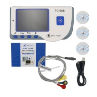 PC-80B Handheld ECG Monitor LCD Electrocardiogram Heart Monitor Recorder Health Care Machine