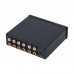 TILEAR Audio Distributor Audio Line Selector 2 IN 4 OUT and 4 IN 2 OUT XZD-A2 (Black) with Remote