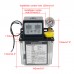 1L 220V Automatic Lubrication Pump Dual Display & Pressure Gauge for CNC Machines & Oil Pump Lathes