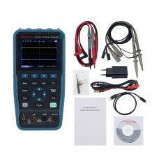 HO102S 100M Digital Oscilloscope 3 in 1 Dual Channel Portable Oscilloscope with Built-in Multimeter Function