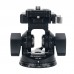 DT-03 Two-way Head Tripod 360 Degrees Panning Base for Telephoto Lenses with High Load Capacity