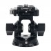 DT-03 Two-way Head Tripod 360 Degrees Panning Base for Telephoto Lenses with High Load Capacity