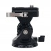 DT-03 Two-way Head Tripod 360 Degrees Panning Base for Telephoto Lenses with High Load Capacity