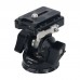 DT-03 Two-way Head Tripod 360 Degrees Panning Base for Telephoto Lenses with High Load Capacity