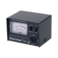 SURECOM SW-111 SWR and Power Meter Antenna and Communication Testing 27 - 30MHz for CB Radio Band