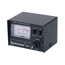SURECOM SW-111 SWR and Power Meter Antenna and Communication Testing 27 - 30MHz for CB Radio Band