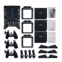 WINWING F18 Cockpit VR Set 3xMFD and Bracket Dedicated for Phoenix MIP VR Flight Simulator Computer Games