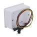 Electronic Intelligent Water Flow Meter 1/2” External Thread Digital Display Flow Sensor with M8 Temperature Probe