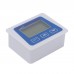 Electronic Intelligent Water Flow Meter 1/2” External Thread Digital Display Flow Sensor with M8 Temperature Probe