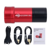 ZWO ASI120MM Mini Guide Astronomy Camera 1/3-inch USB2.0 Telescope Accessories for Planetary Imaging and Guiding