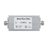 High Quality 21MHz BPF Band Pass Filter Shortwave Communication LC Filter 15m Band 200W