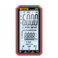 ANENG 620A 6000 Count Multimeter Tester Digital Multimeter AC/DC Current Voltage Meter w/ Red Cover