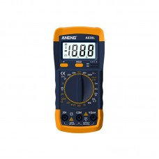 ANENG A830L Digital Multimeter Tester Voltage Current Meter (Yellow Blue) for Electrician Home Uses