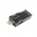 KEWEISI USB Detector Digital Voltmeter Ammeter Gauge w/ Dual Display Screen Measures Voltage Current