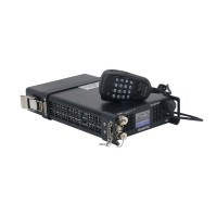 HAMGEEK PMR-171 100KHz-2GHz 20W Tactical Radio SDR Transceiver VHF UHF HF CW AM Mobile Radio + GPS