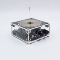AC-E108 Upgraded Flat Tesla Coil Bluetooth Music Tesla Coil Supports Long Arc and Bluetooth Music