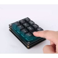 Backlight Version Portable Multifunctional Control Radio Keyboard for YAESU Shortwave Radio Remote Control