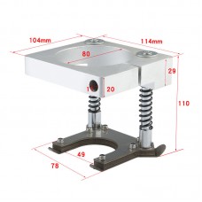 80mm (Diameter) Automatic Spindle Pressure Plate Floating Pressure Foot for CNC Engraving Machine