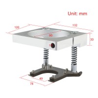 90mm (Diameter) Automatic Spindle Pressure Plate Floating Pressure Foot for CNC Engraving Machine