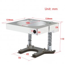 100mm (Diameter) Automatic Spindle Pressure Plate Floating Pressure Foot for CNC Engraving Machine