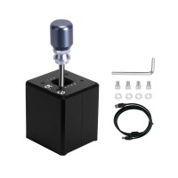 SIM JACK HQB-G-B H Shifter 6+R Manual Shifter with Gray Handle for Logitech G27 Simagic Thrustmaster