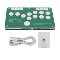 Arcade Controller Fight Stick Game Controller Arcade Stick for Hitbox Fighting Game Street Fighter