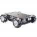 Unassembled Robot Car Kit Mecanum Wheel DC Deceleration Brushed Motor Compatible with Arduino for Raspberry Pi STM32