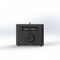 Black AMP40 400W High Power Multifunctional HiFi Audio Power Amplifier Rear Stage Integrated Machine