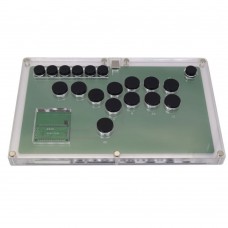 HAMGEEK HG-W003 Arcade Controller Game Controller w/ Hot-Swappable Switches for Cherry MX Hitbox PC