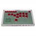 HAMGEEK HG-W003 Arcade Controller Game Controller Arcade Stick with Red Buttons for Hitbox PC