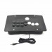 HAMGEEK HG-J500B Arcade Controller Fight Stick Game Controller w/ White Black Buttons for Hitbox PC