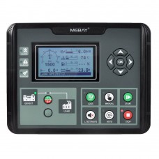 MEBAY DC50D-4G Cloud Genset Controller Generator Controller for 4G Cloud Control GPS Positioning