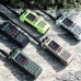 Desert Yellow GT-12 10W Multi-band Handheld Walkie Talkie 2-Inch LED Color Screen Built-in Bluetooth Support FM/AM/UHF/VHF