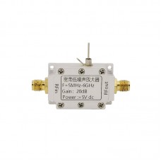 SBB5089 5MHz - 6GHz Wideband Low Noise Amplifier 20dB Gain RF Amplifier Module (without Power Supply Module)