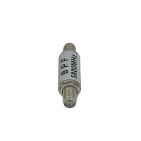 Round Case 5.8GHz RF BPF Bandpass Filter VTX Remote Control Suppressor with SMA Female Connector