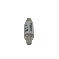 Round Case 5.8GHz RF BPF Bandpass Filter VTX Remote Control Suppressor with SMA Female Connector