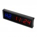 1.5 Inch 6-Digit Gym Timer Clock Interval Timer Stopwatch Timer for Gym Home Interval Training