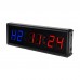 1.5 Inch 6-Digit Gym Timer Clock Interval Timer Stopwatch Timer for Gym Home Interval Training