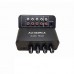 AU-402RCA Audio Mixer Audio Distributor Four Inputs Two Outputs for 3.5MM Headphones Audio Devices