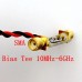10MHz - 6GHz Bias Tee Module Wideband RF Feeder DC Block SMA Female Connector for Wideband Amplifier