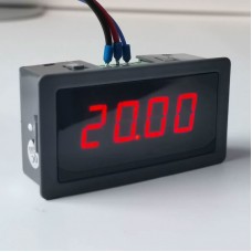 Q02H01AR Standard Version Voltmeter Digital Display Meter with 0.56-inch LED Display and Relay Output