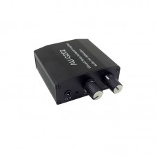 AU-G202 Ground Loop Noise Isolator Audio Mixer with 2 Inputs 2 Outputs for PC NS PS Game Consoles