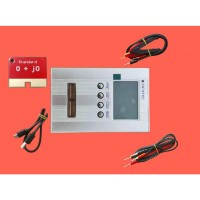 LQ-9101 10KHz LCR Meter LCR Tester + Test Leads + Kelvin Clips + Data Cable + Short Circuit Bar